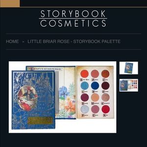 *NEW*STORYBOOK COSMETICS LITTLE BRIAR ROSE PALETTE